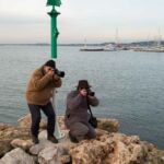 Lever de soleil et poses longues sur l'étang de Thau