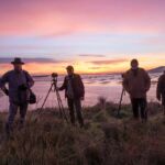 Lever de soleil et poses longues sur l'étang de Thau